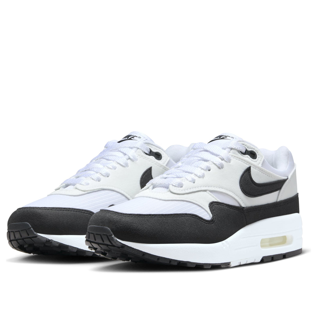 Nike Air Max 1 White Black Neutral Grey (Women's)