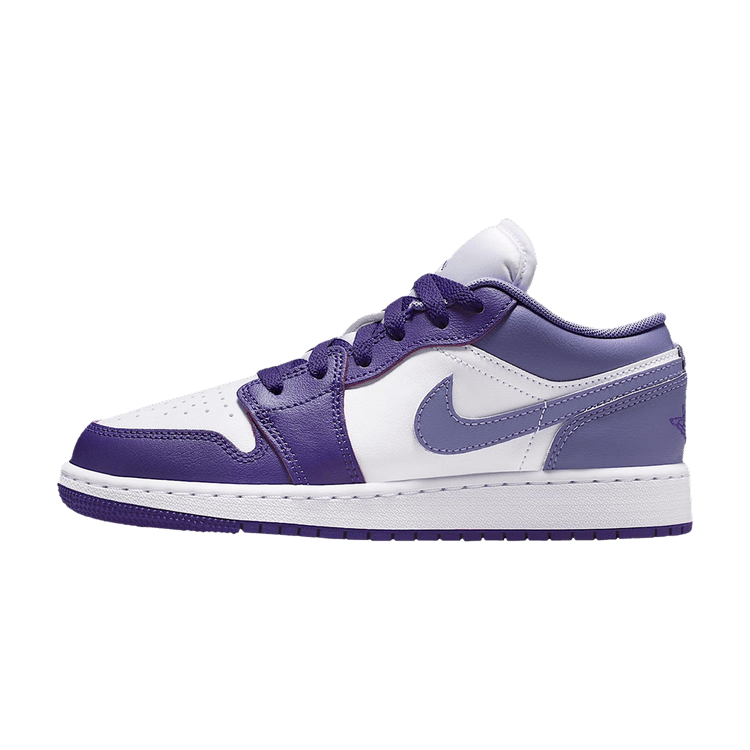 Jordan 1 Low Court Purple White Dusty Amethyst (GS)