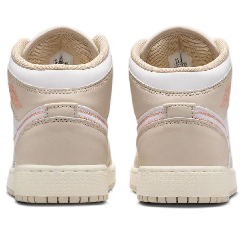 Jordan 1 Mid SE Sand Drift White Madder Root (GS)
