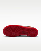 Nike Air Force 1 Low Patent Leather Dark Team Red Safety Orange
