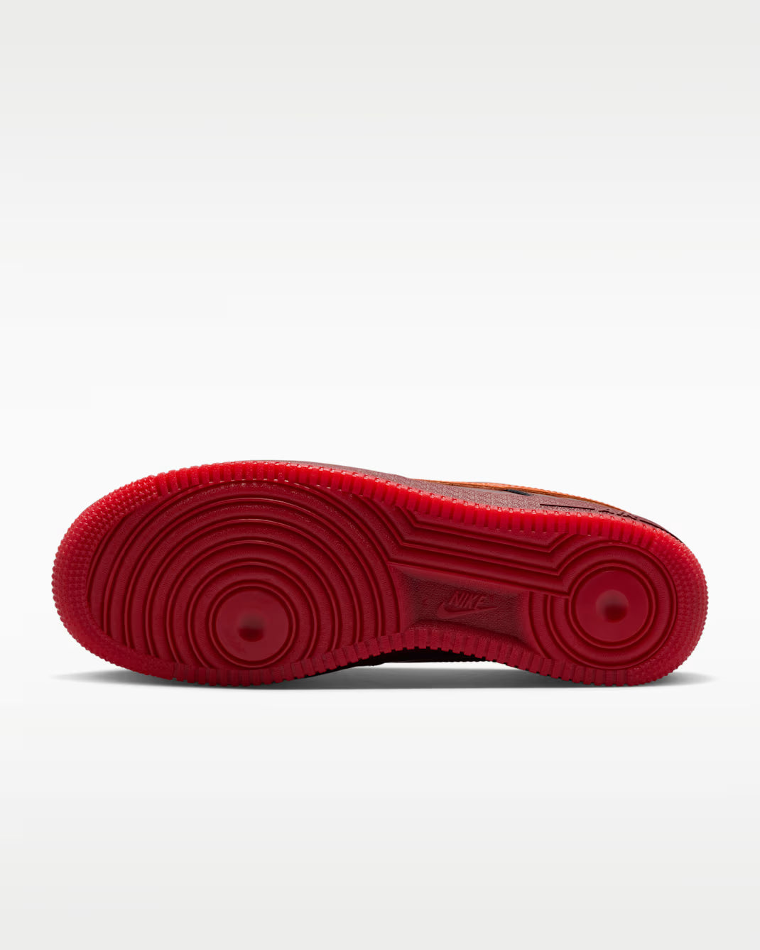 Nike Air Force 1 Low Patent Leather Dark Team Red Safety Orange