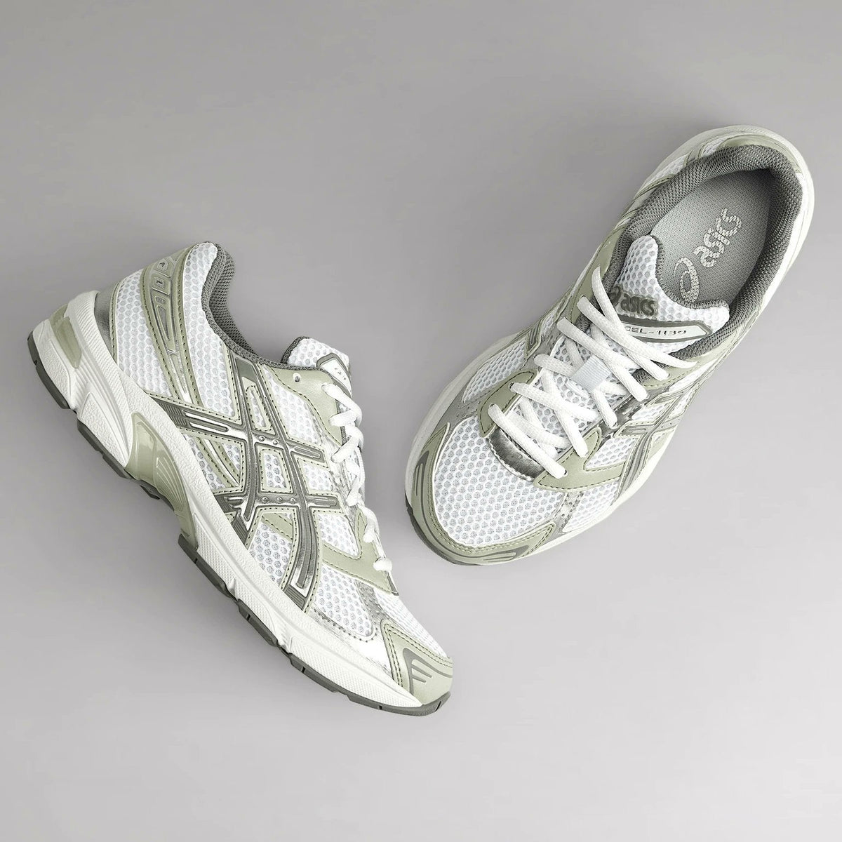 ASICS Gel-1130 White Dried Leaf Green