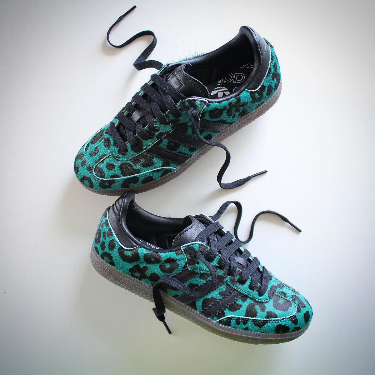 Adidas Samba OG Leopard Semi Screaming Green