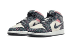 Air Jordan 1 Mid Floral Canvas