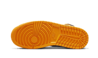 Air Jordan 1 Mid Fat Tongue Black Orange