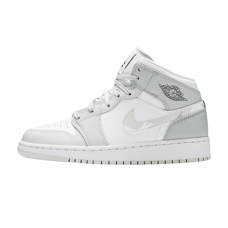 Jordan 1 Mid Grey Camo (GS)