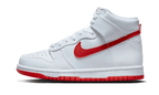 Nike Dunk High White Picante Red
