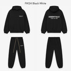 Fear of God Essentials FW24 Black White Lange Broek