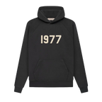 Fear of God Essentials 1977 Iron Black Hoodie