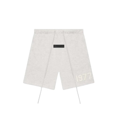 Fear of God Essentials 1977 Light Oatmeal Korte Broek