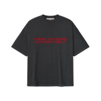Fear of God Essentials 90s Iron Grey Red T-Shirt