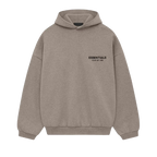 Fear of God Essentials FW24 Heather Grey Hoodie