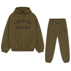 Fear of God Essentials FW24 Olive Full set