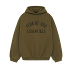 Fear of God Essentials FW24 Olive Hoodie
