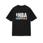 Fear of God Essentials NBA Black White T-shirt