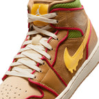 Jordan 1 Mid SE Cheeseburger