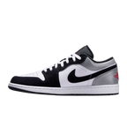 Jordan 1 Low SE White Fire Red Black Matte Silver