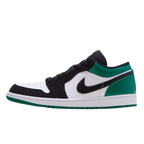 Jordan 1 Low White Black Mystic Green