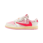 Jordan 1 Retro Low OG SP Travis Scott Sail Tropical Pink (PS)