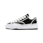 Maison Mihara Yasuhiro Peterson OG Sole Canvas Low Frayed Black