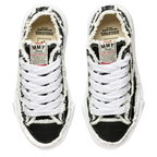 Maison Mihara Yasuhiro Peterson OG Sole Canvas Low Frayed Black