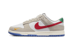 Nike Dunk Low Light Iron Ore Red Blue