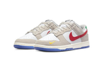 Nike Dunk Low Light Iron Ore Red Blue