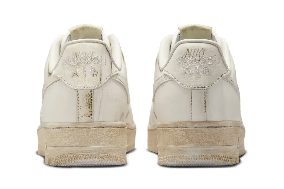 Nike Air Force 1 Low .SWOOSH Dirty Triple White
