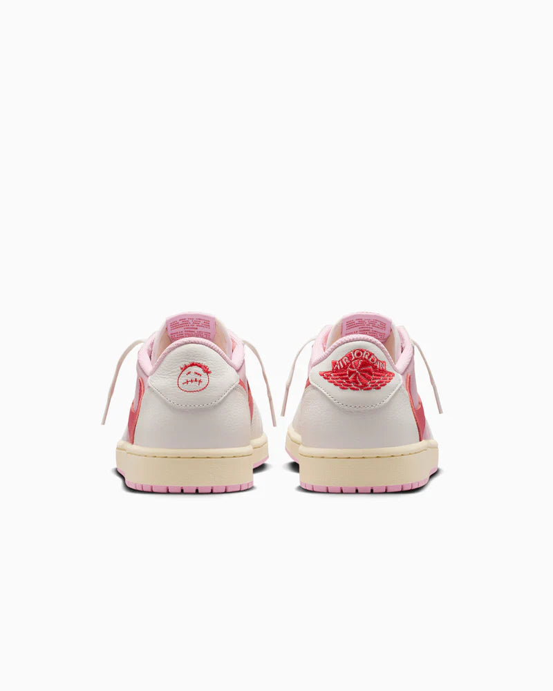 Nike Air Jordan 1 Retro Low OG SP Travis Scott Sail Tropical Pink