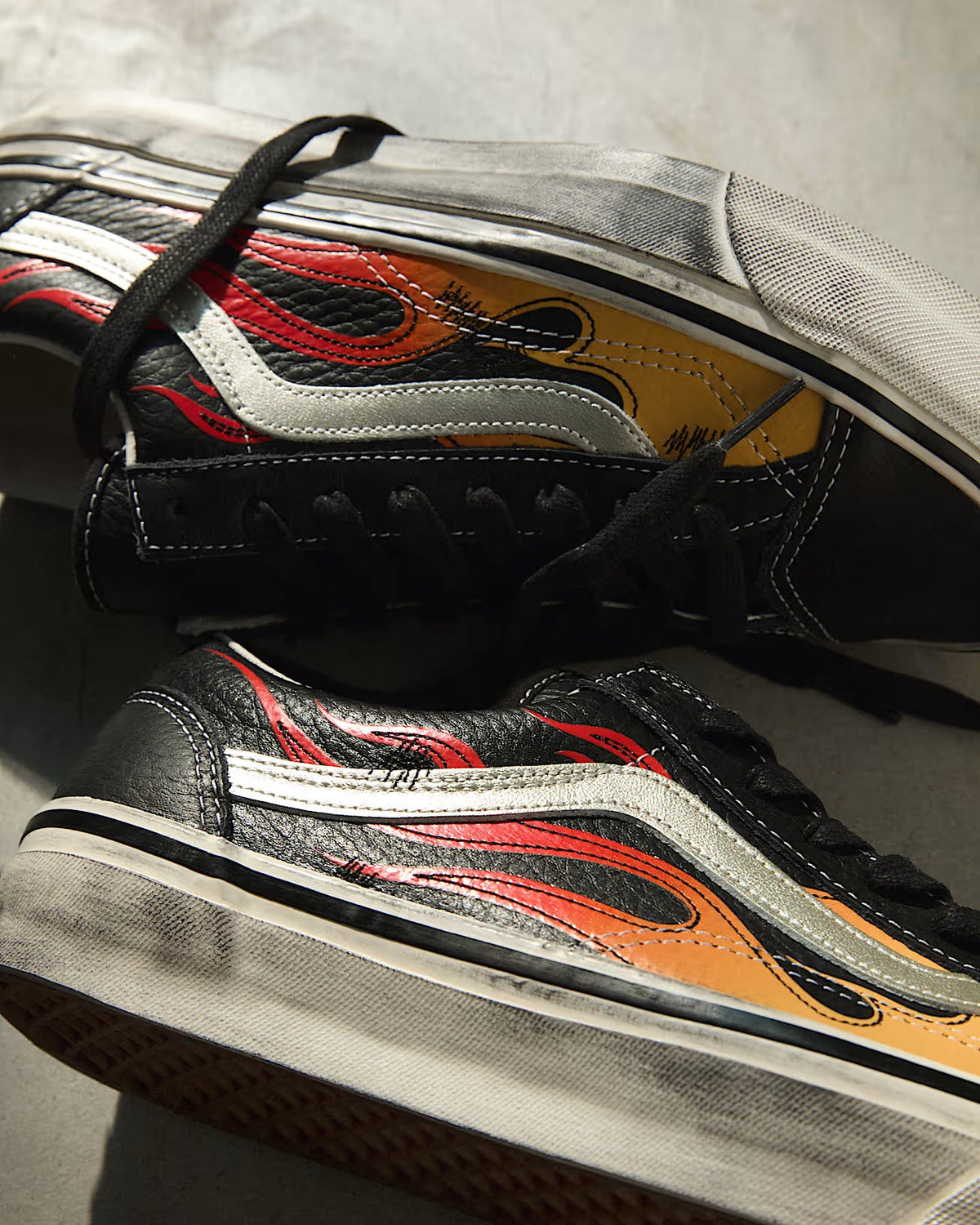 Vans LX Old Skool Archive Flame Black