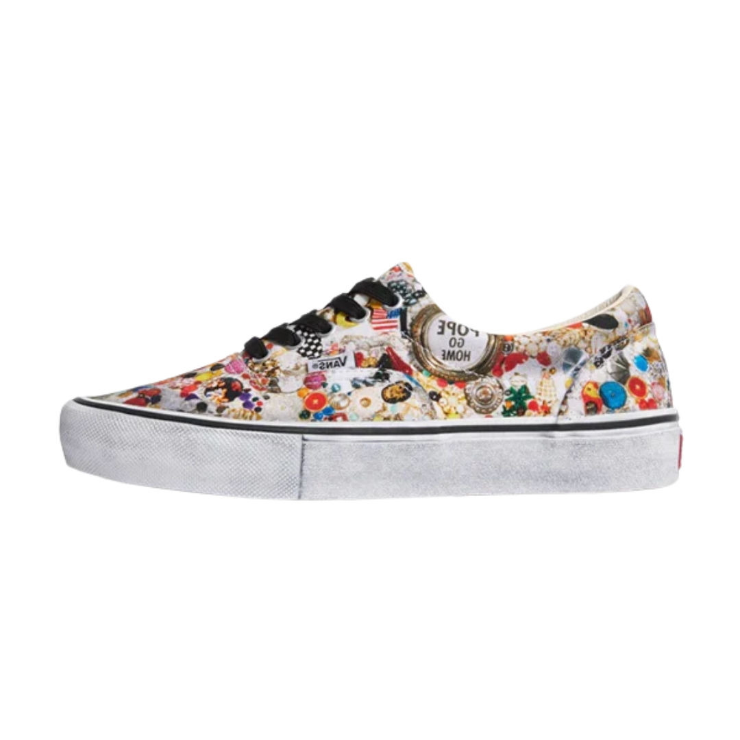Vans Era Supreme x Mike Kelley White