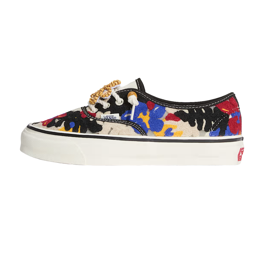 Vans Premium Authentic Needlework White Red Blue