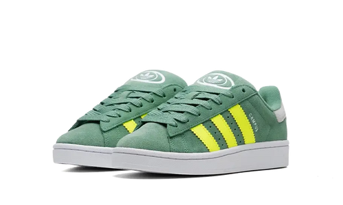 Adidas Campus 00s Green Solar Yellow