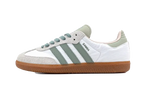 Adidas Samba OG  Cloud White Silver Green