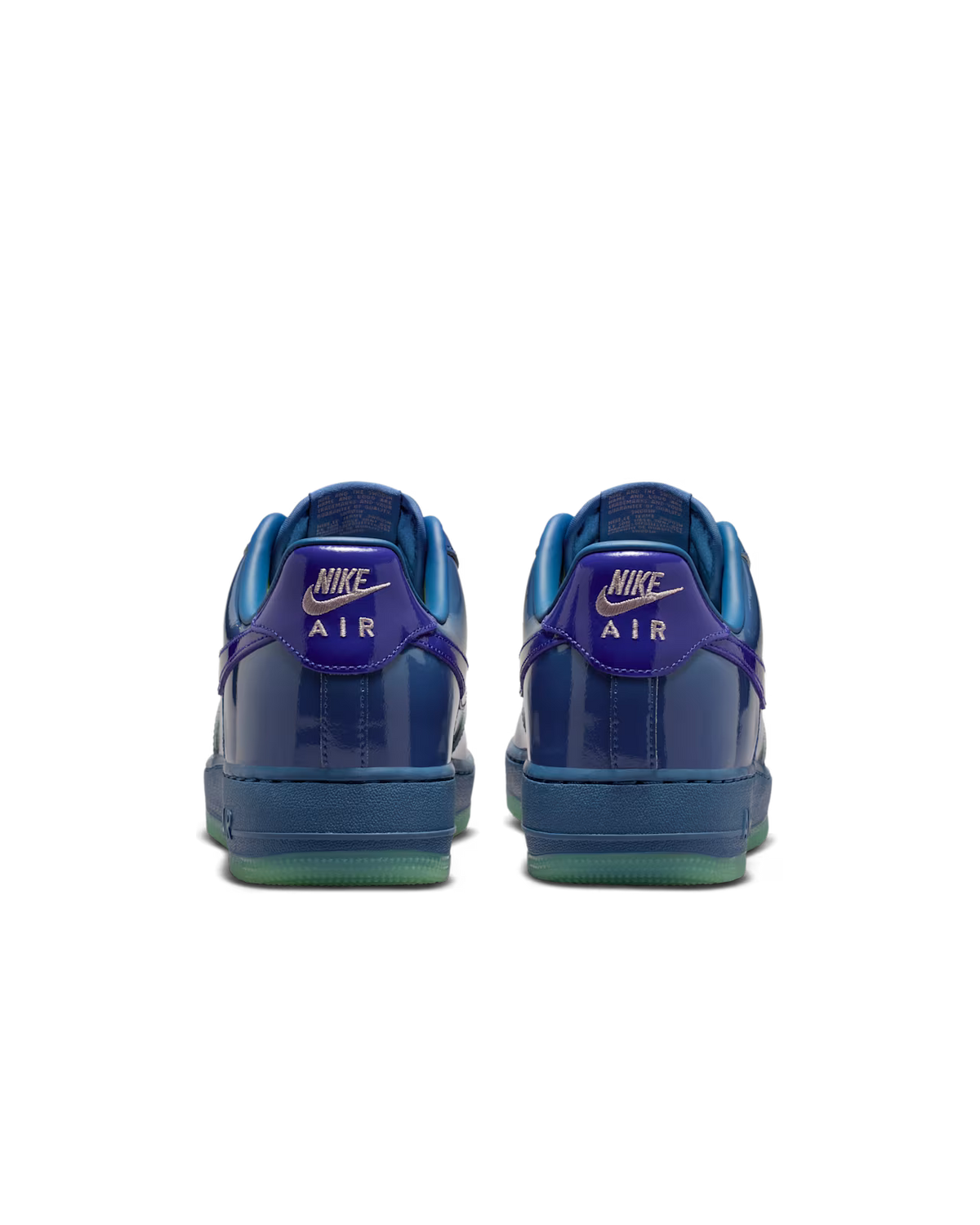 Nike Air Force 1 Low Patent Leather Mystic Navy Grape Ice