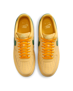 Nike Air Force 1 Low Patent Leather Topaz Gold Pine Green