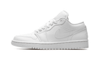 Air Jordan 1 Low Triple White Patent Swoosh (2022)