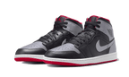 Air Jordan 1 Mid Black Grey Red