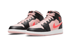 Air Jordan 1 Mid Black Pink Crimson