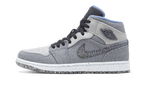 Air Jordan 1 Mid Crater Grey University Blue