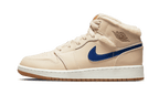 Air Jordan 1 Mid Fleece Pearl White