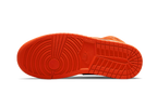 Air Jordan 1 Mid Orange Black