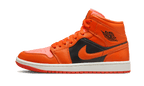 Air Jordan 1 Mid Orange Black
