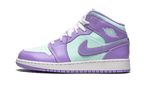 Air Jordan 1 Mid Purple Aqua