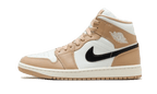 Air Jordan 1 Mid Tan Black