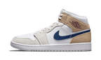 Air Jordan 1 Mid Tan Suede Navy