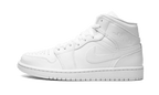 Air Jordan 1 Mid Triple White (2022)