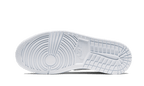 Air Jordan 1 Mid White Snakeskin