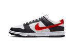 Nike Dunk Low Black White Red
