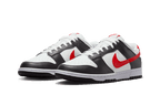 Nike Dunk Low Black White Red